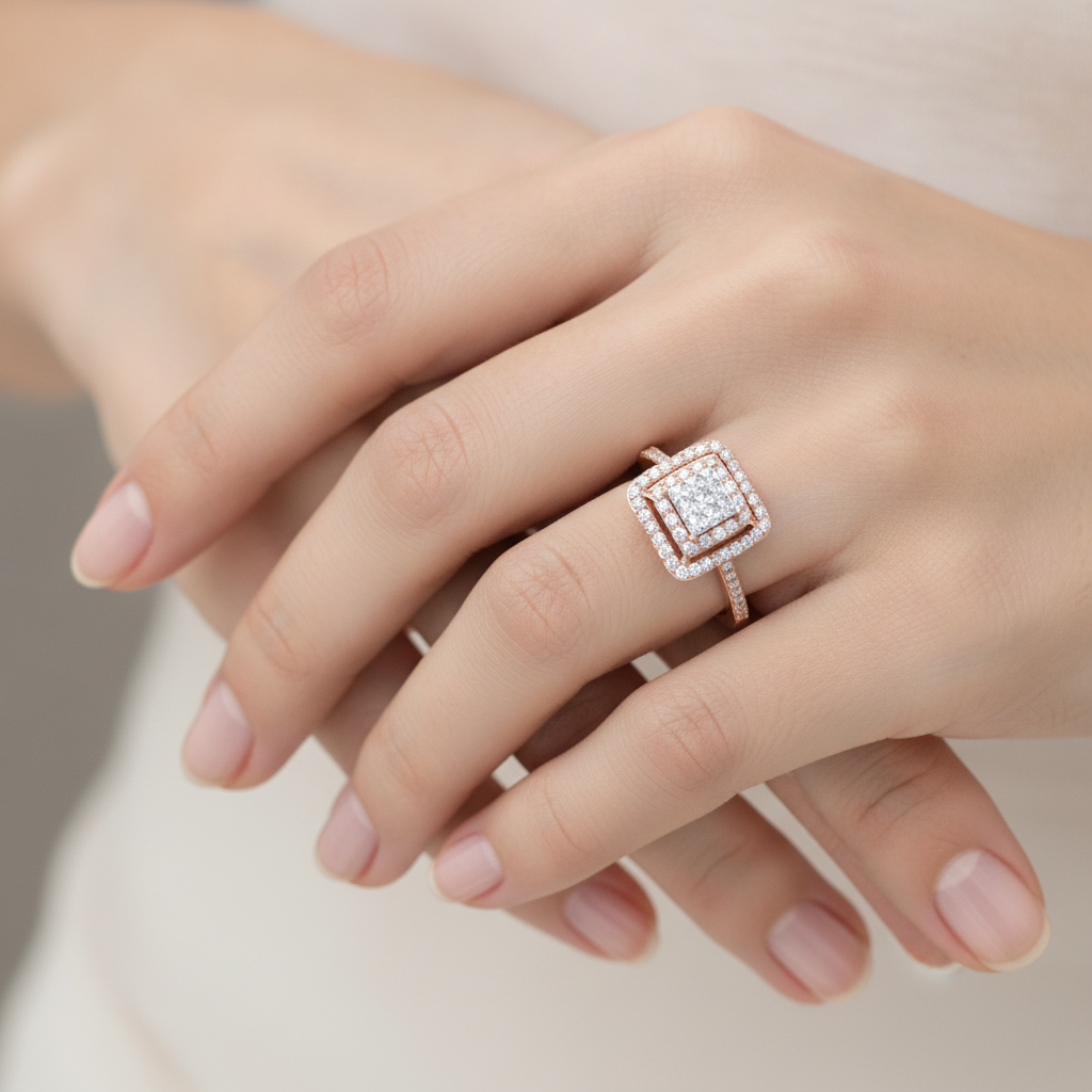 Mandala Cocktail Ring - Thirteen