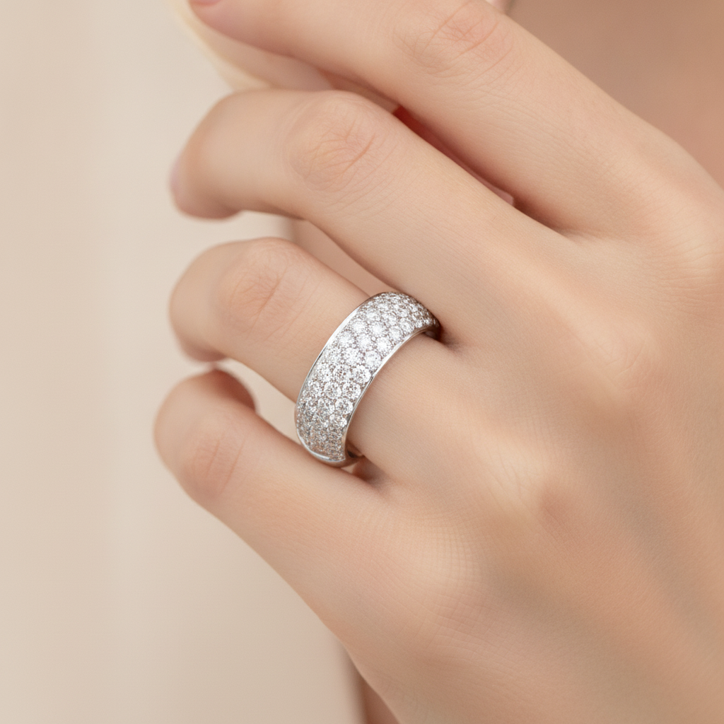 The Innovative Half Eternity Ring - Thirteen
