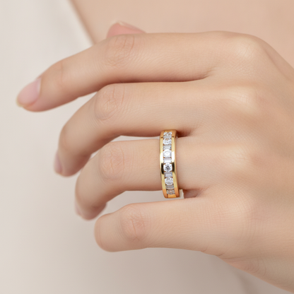 Frangtic Half Eternity Band - Thirteen