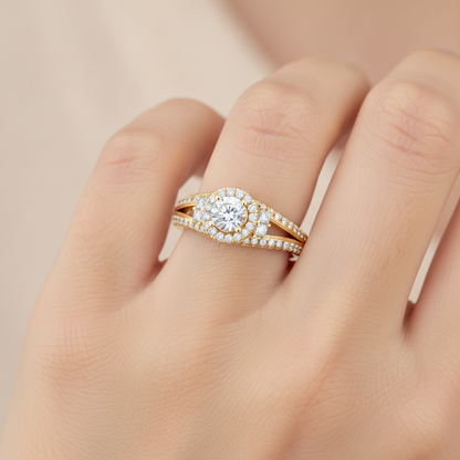 New Aged Halo Ring - Thirteen