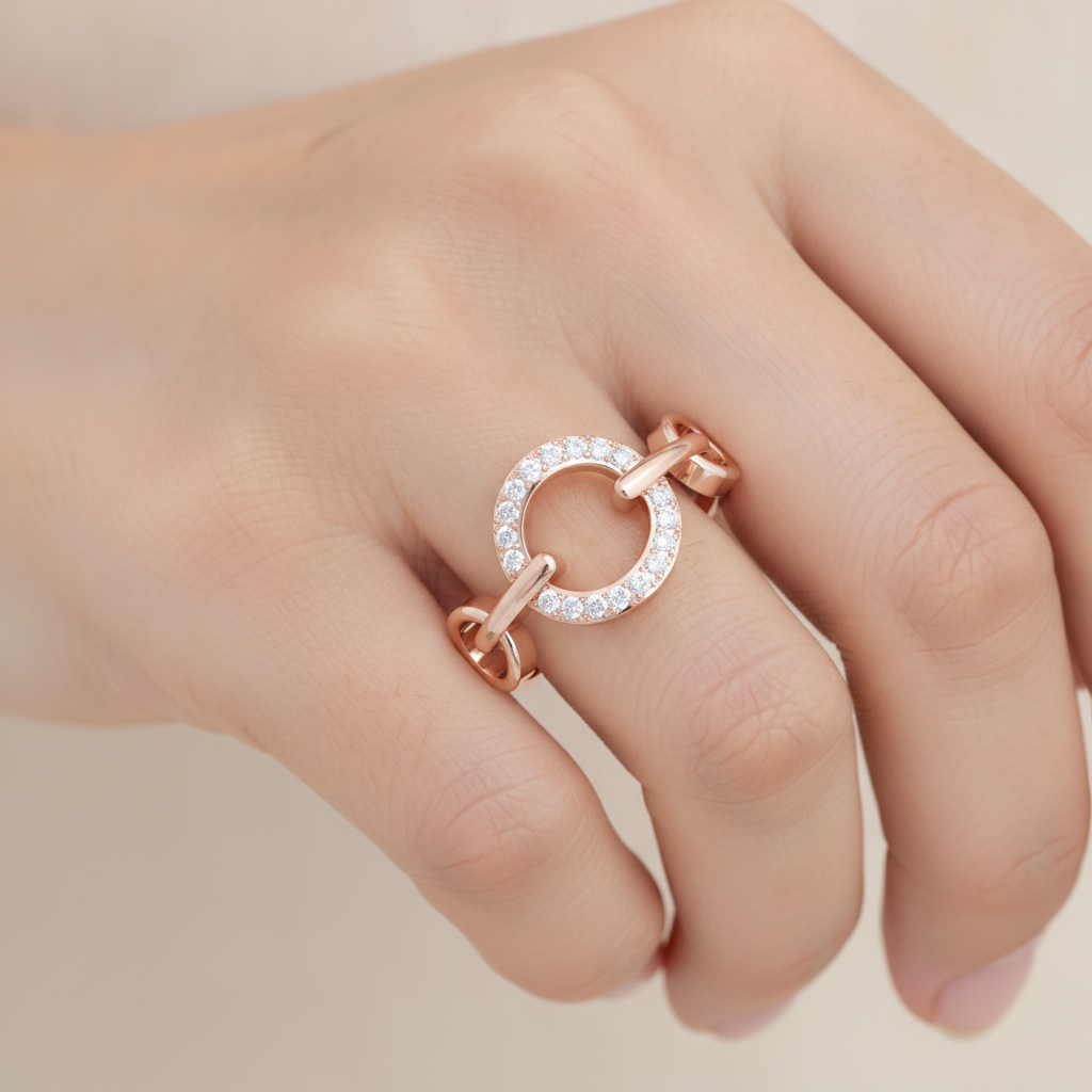 Adveta Classico Ring In 925 Sterling Silver - Fourteen
