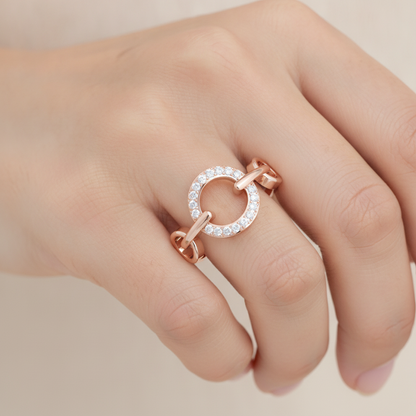 Adveta Classico Ring In 925 Sterling Silver - Fourteen