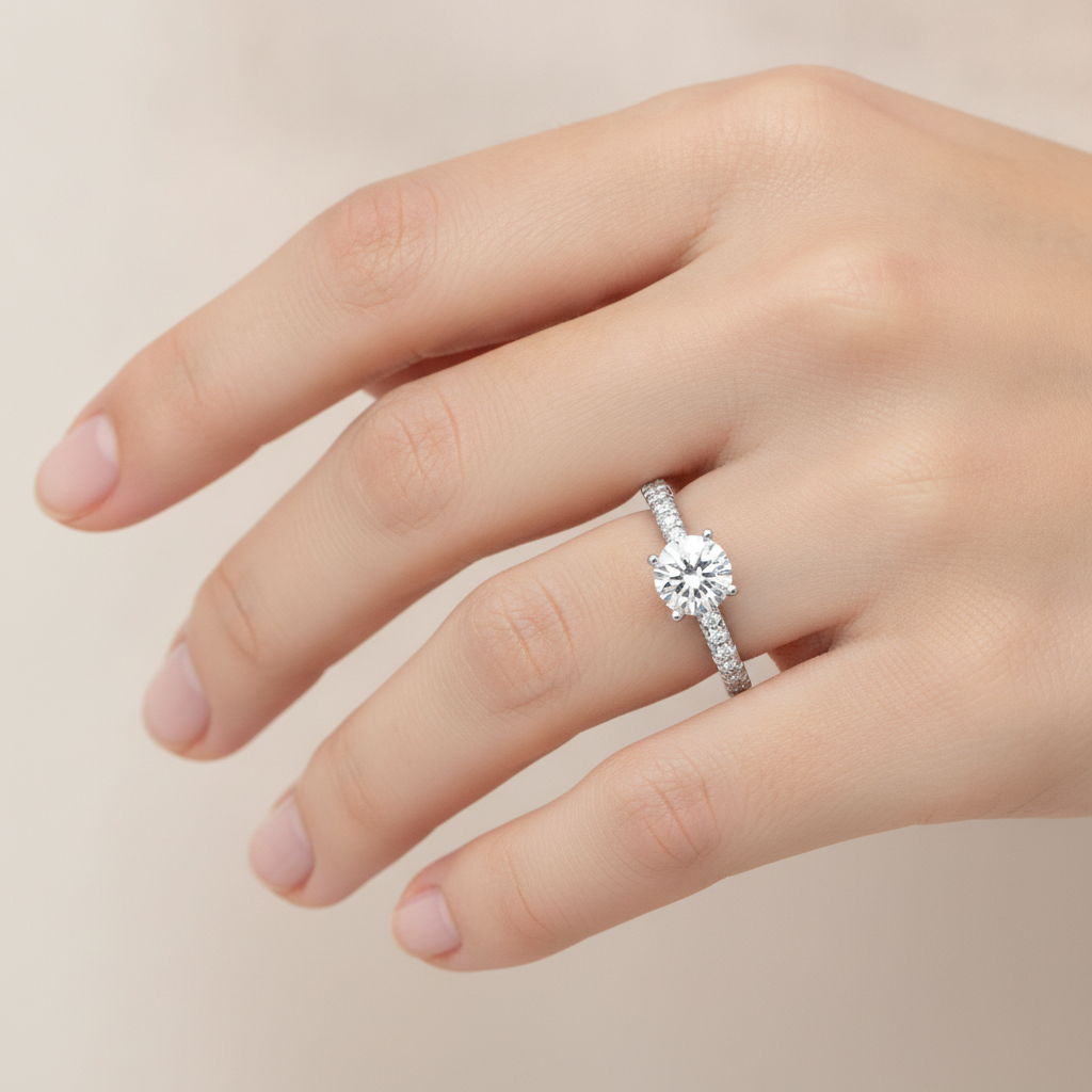 Exalted Solitaire Ring - Thirteen