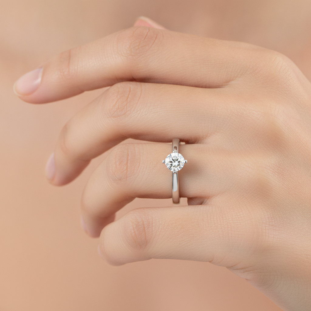 Enriching Solitaire Ring - Thirteen
