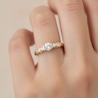 Luminously Solitaire Ring - Thirteen