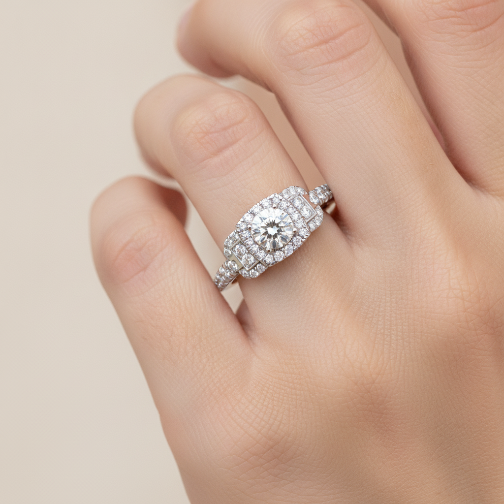 Moon Halo Ring - Thirteen