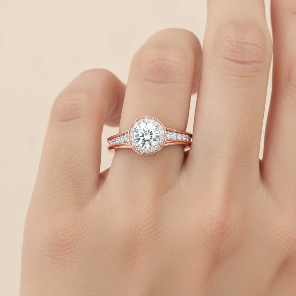 Precious Diamond Ring In 925 Sterling Silver - Thirteen