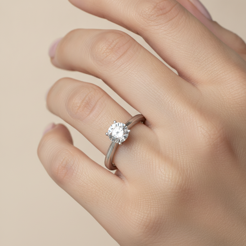 The Charming Solitaire Ring - Thirteen