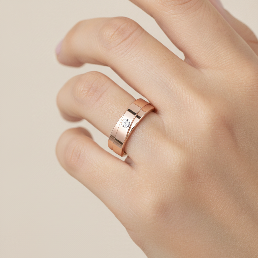 Uni Band Ring In 925 Sterling Silver - Thirteen