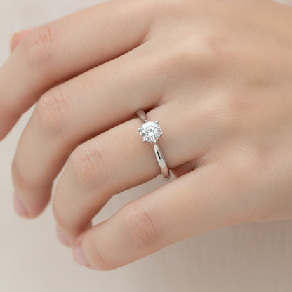 The Cosy Single Stone Ring - Thirteen
