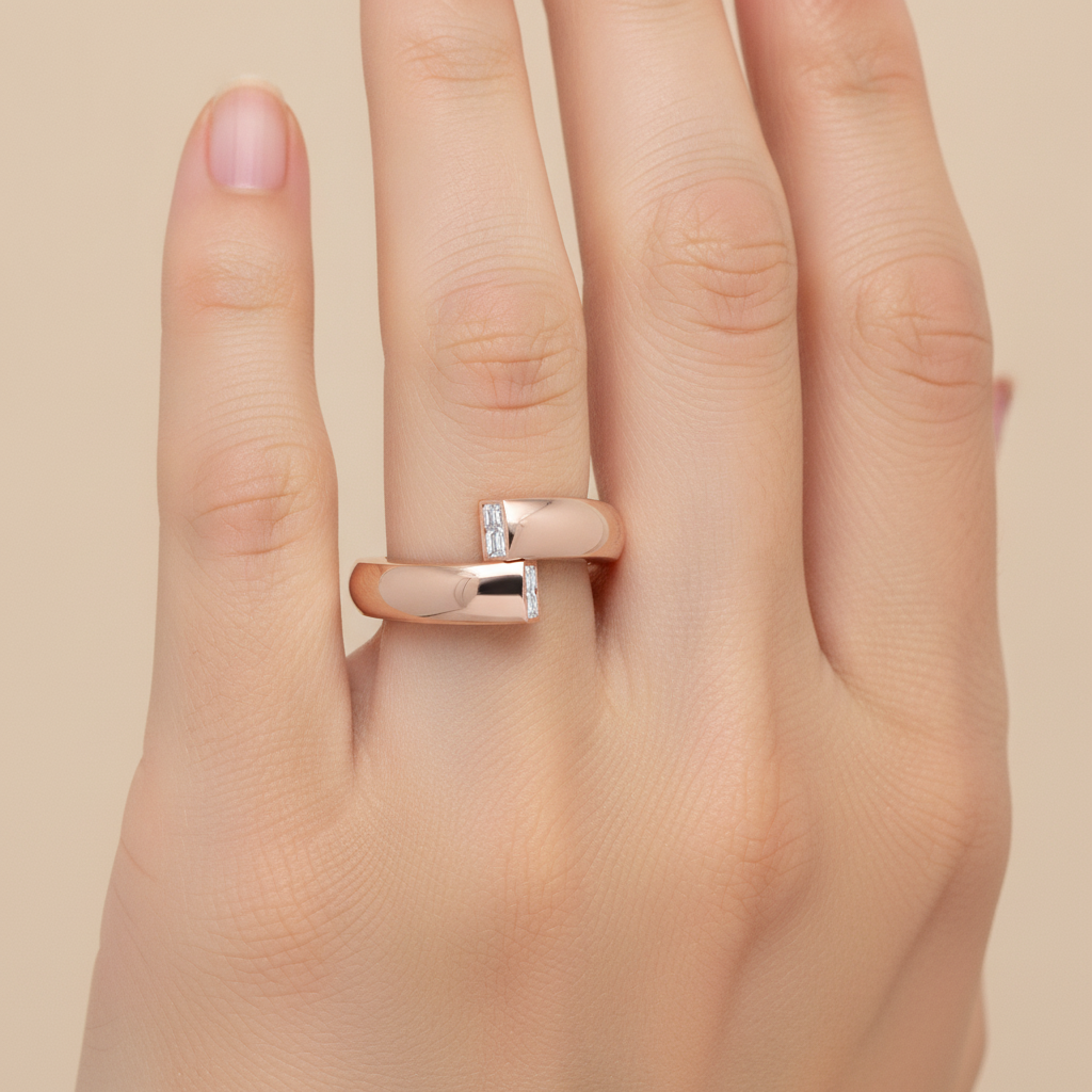 Sheen Loop Deconstructed Ring - Thirteen