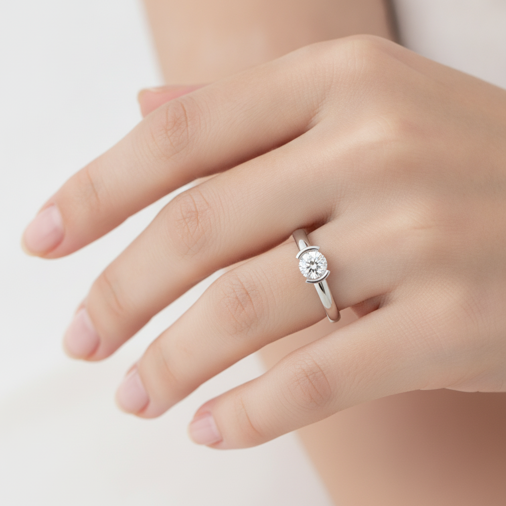 The Comical Solitaire Ring - Thirteen