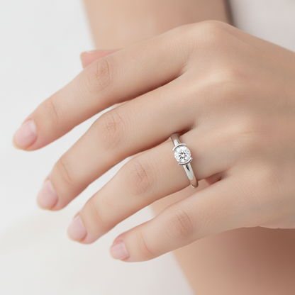 The Comical Solitaire Ring - Thirteen