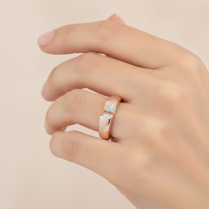 Robinette Deconstructed Ring In 925 Sterling Silver - Thirteen