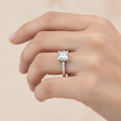 The Passionate Solitaire Ring - Thirteen