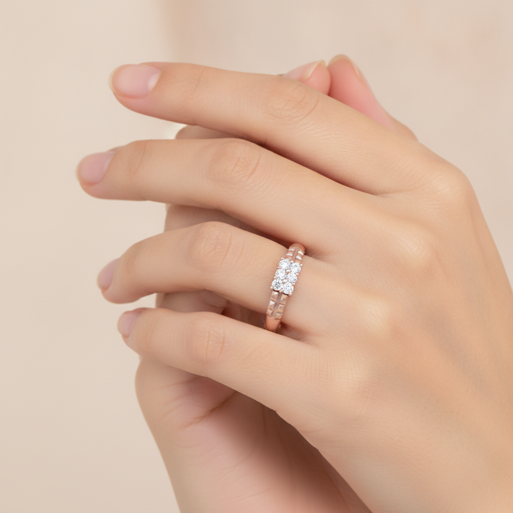 Paradise Band In 925 Sterling Silver - Thirteen