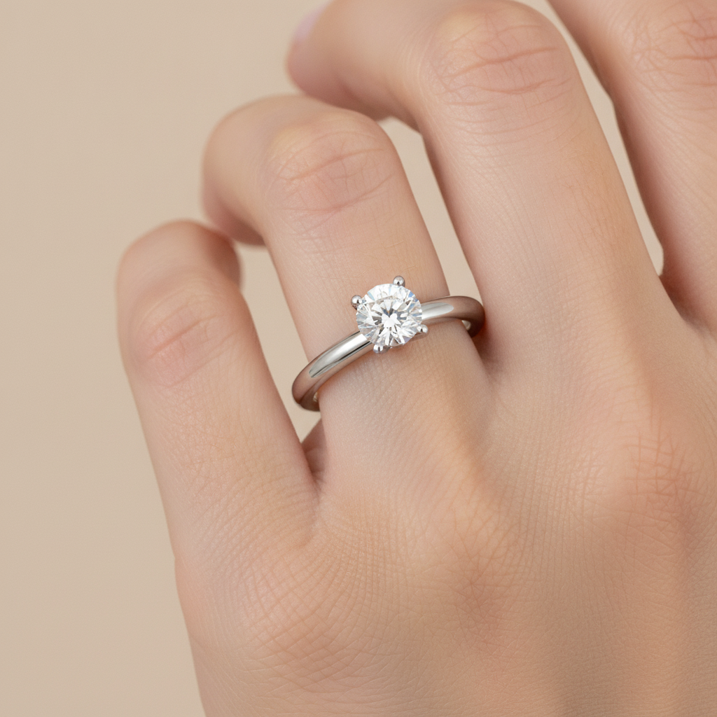 Dreamy Solitaire Ring - Thirteen