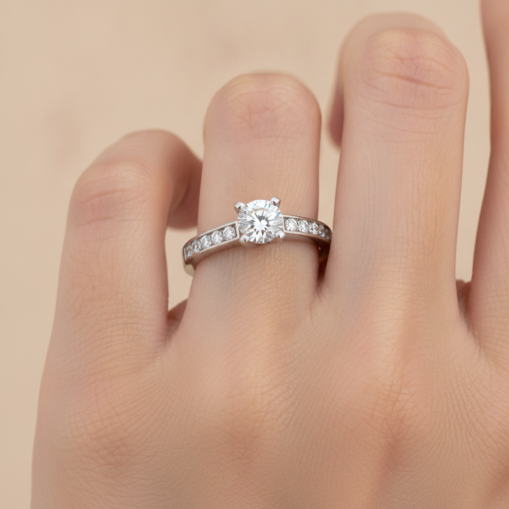 The Enriched Solitaire Ring - Thirteen