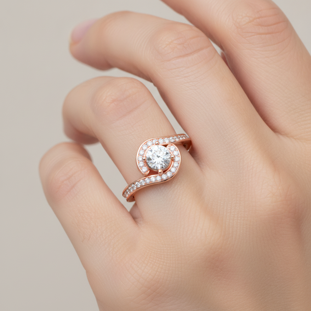 Stacks Cluster Ring In 925 Sterling Silver - Thirteen