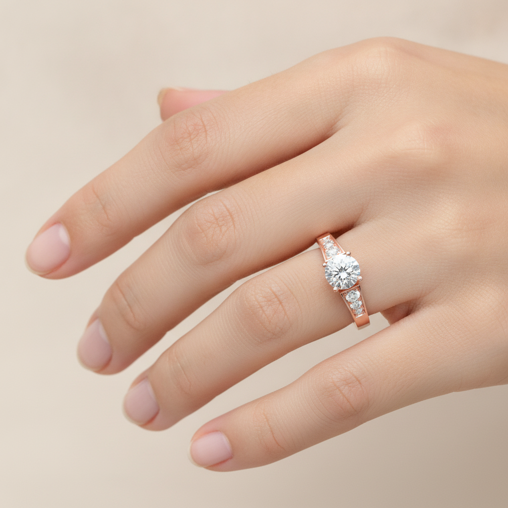 Ultimate Star Solitaire Ring - Thirteen