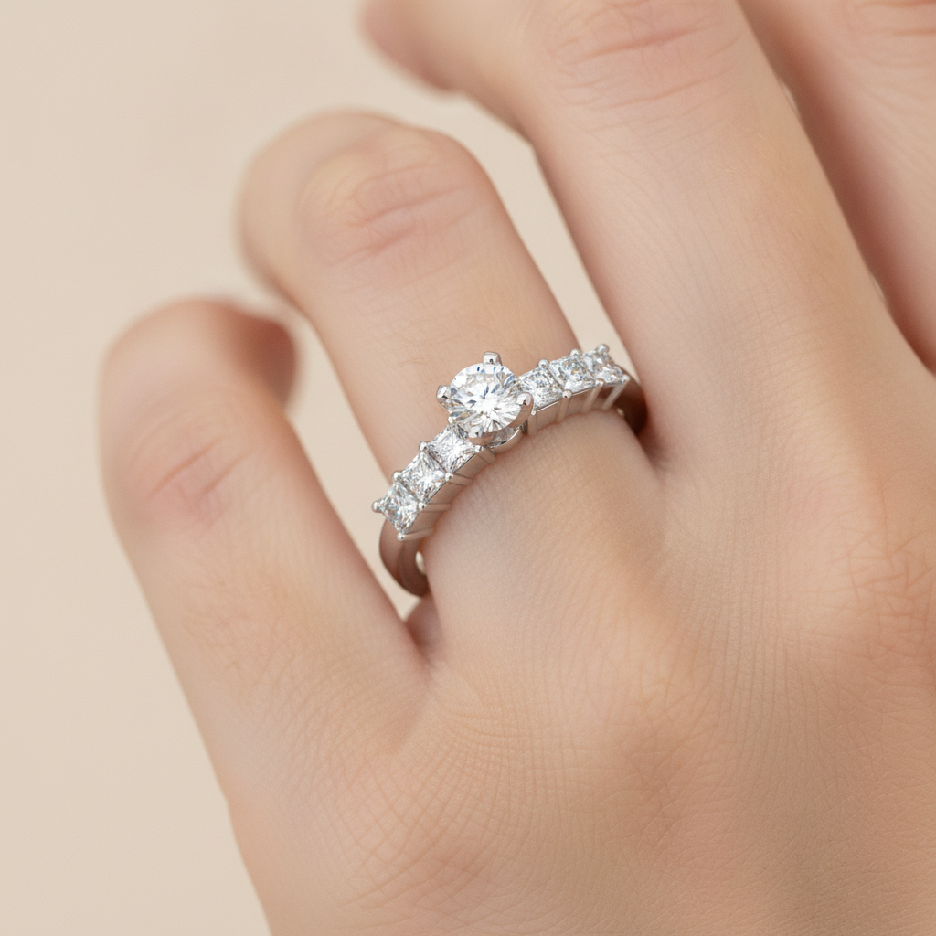 The Extraordinary Single Stone Ring - Thirteen