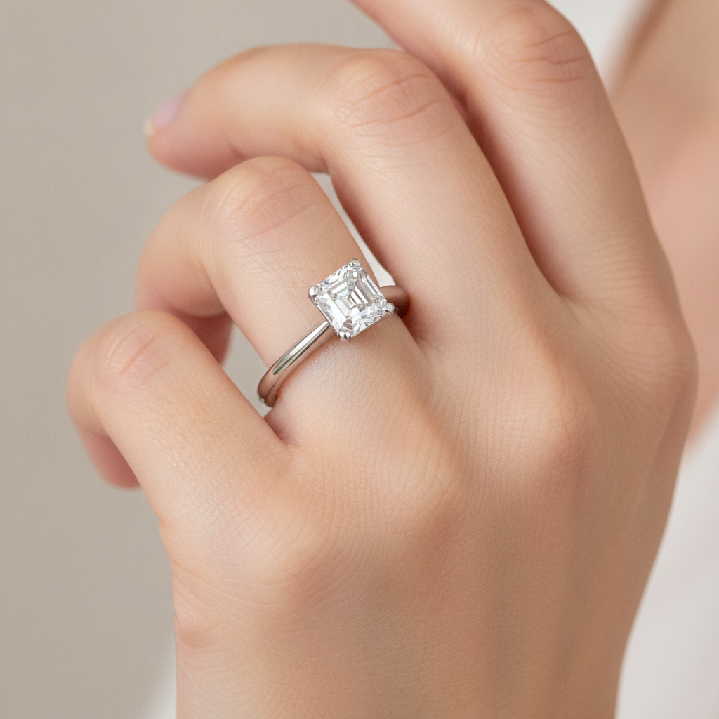 The Dazzling Solitaire Ring - Fourteen