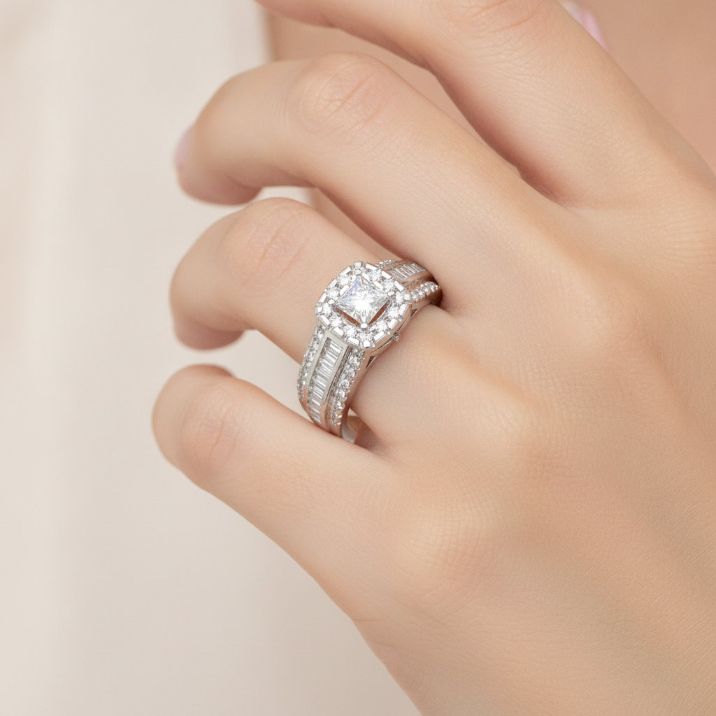 Zen Halo Ring - Fifteen