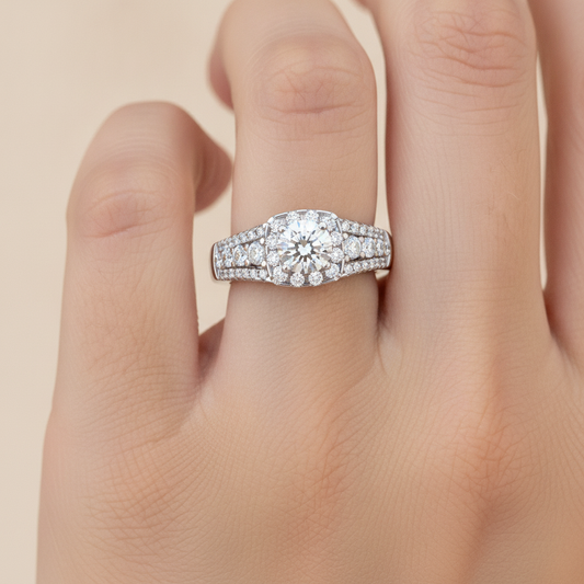 Nurturing Halo Ring - Fourteen