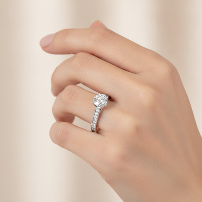 Serendipity Solitaire Ring - Fourteen