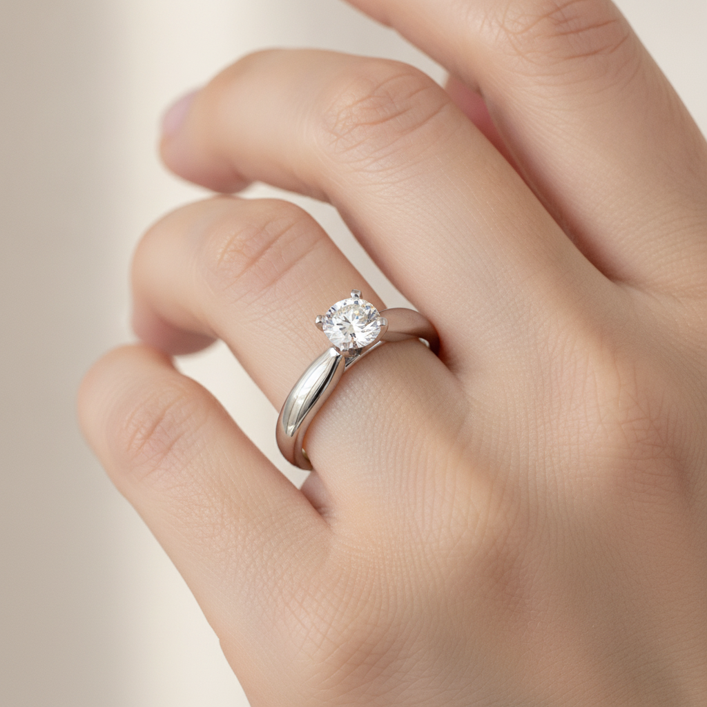 Glen Solitaire Ring - Fourteen