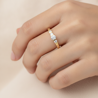 Luminously Solitaire Ring - Fourteen