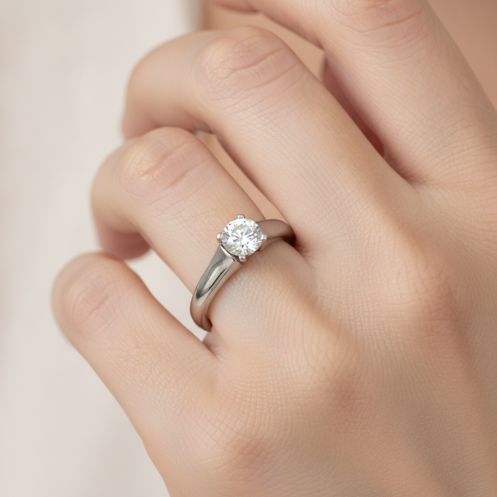 The Brilliant And Selfless Solitaire Ring - Fourteen