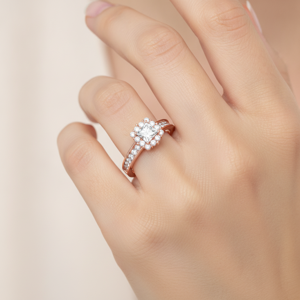 Astounding Diamond Engagement Ring - Fourteen
