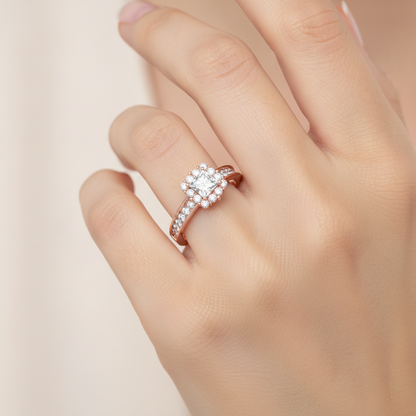 Astounding Diamond Engagement Ring - Fourteen