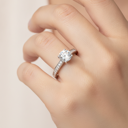 Zaviers Solitaire Ring - Fourteen