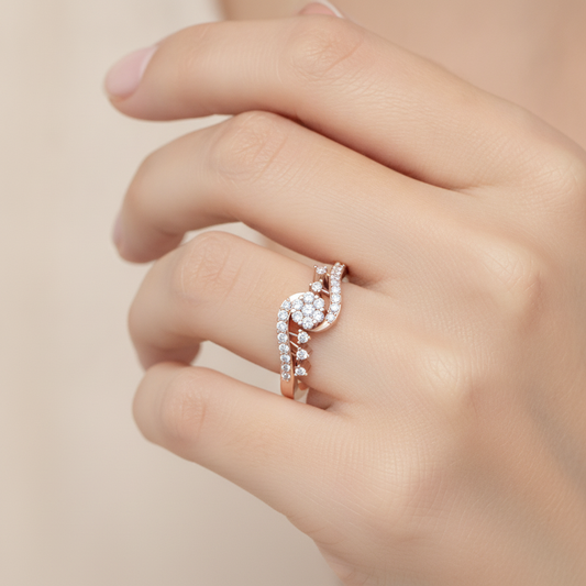 Mandalence Diamond Ring - Fourteen