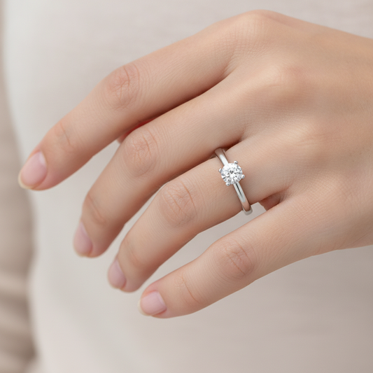 Enriching Solitaire Ring - Fourteen