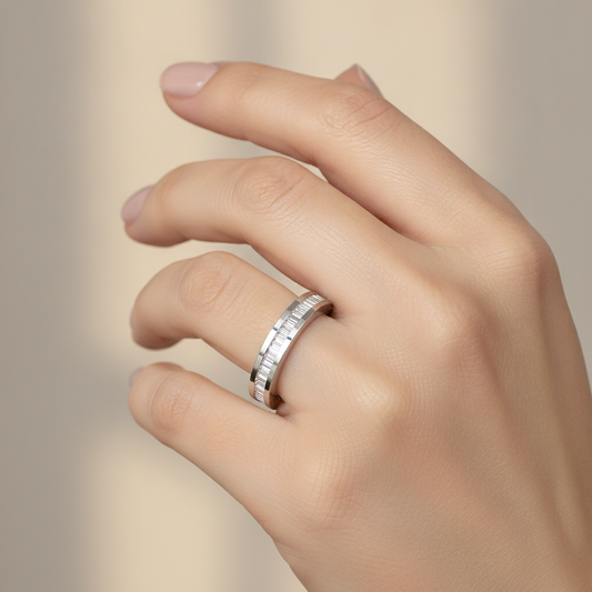 Cerise Stackable Ring - Fourteen