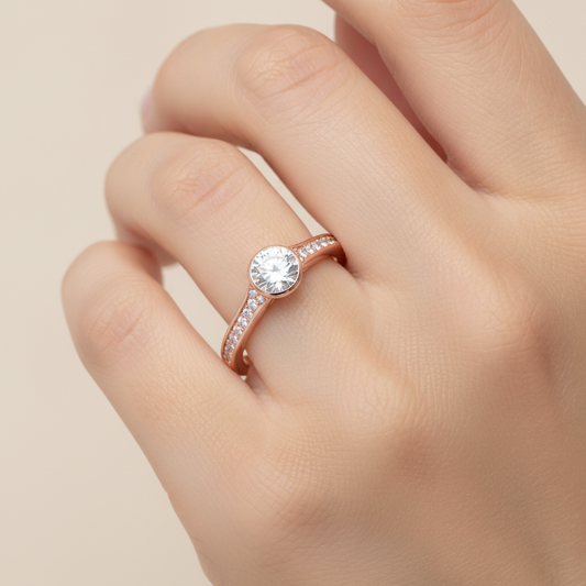 Sumptuous Solitaire Ring - Fourteen