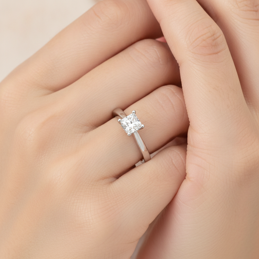 Forever Single Stone Ring - Fourteen