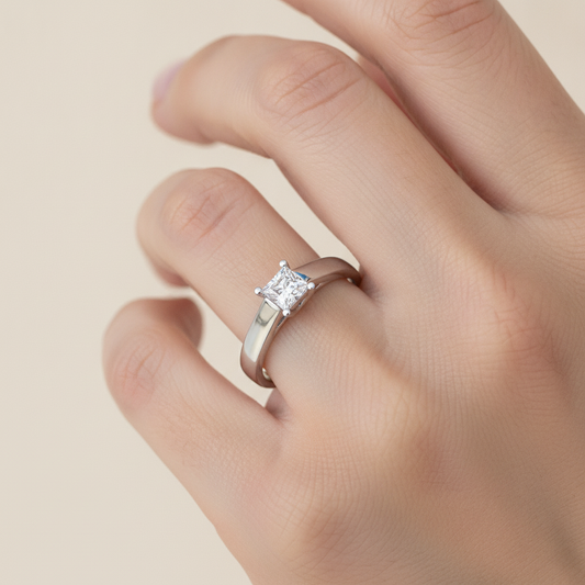 The Selfless Solitaire Ring - Fourteen