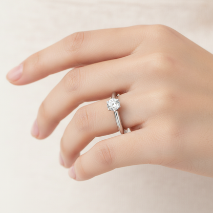 Designer Solitaire Ring - Fourteen