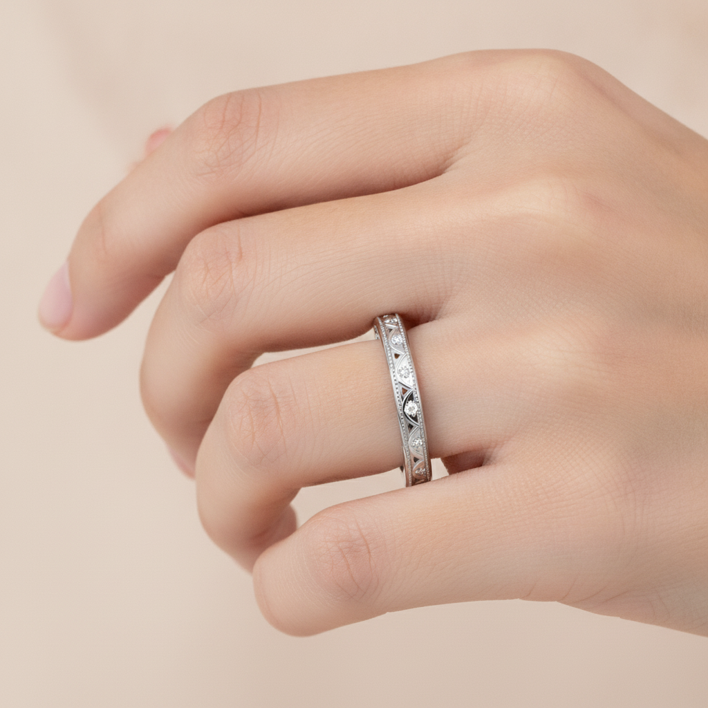 The Beautiful Sleek Wedding Band - Fourteen