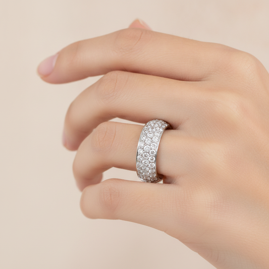 The Innovative Half Eternity Ring - Fourteen
