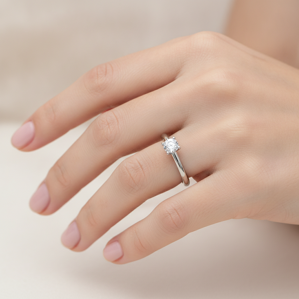 Dreamy Solitaire Ring - Fourteen