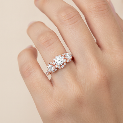 Dainty Solitaire Ring - Fourteen