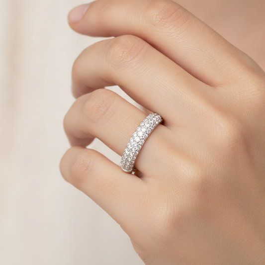 Shien Half Eternity Band - Fifteen