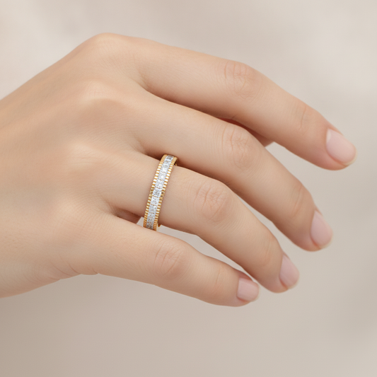 Bela Floro Stackable Ring In 925 Sterling Silver - Seventeen