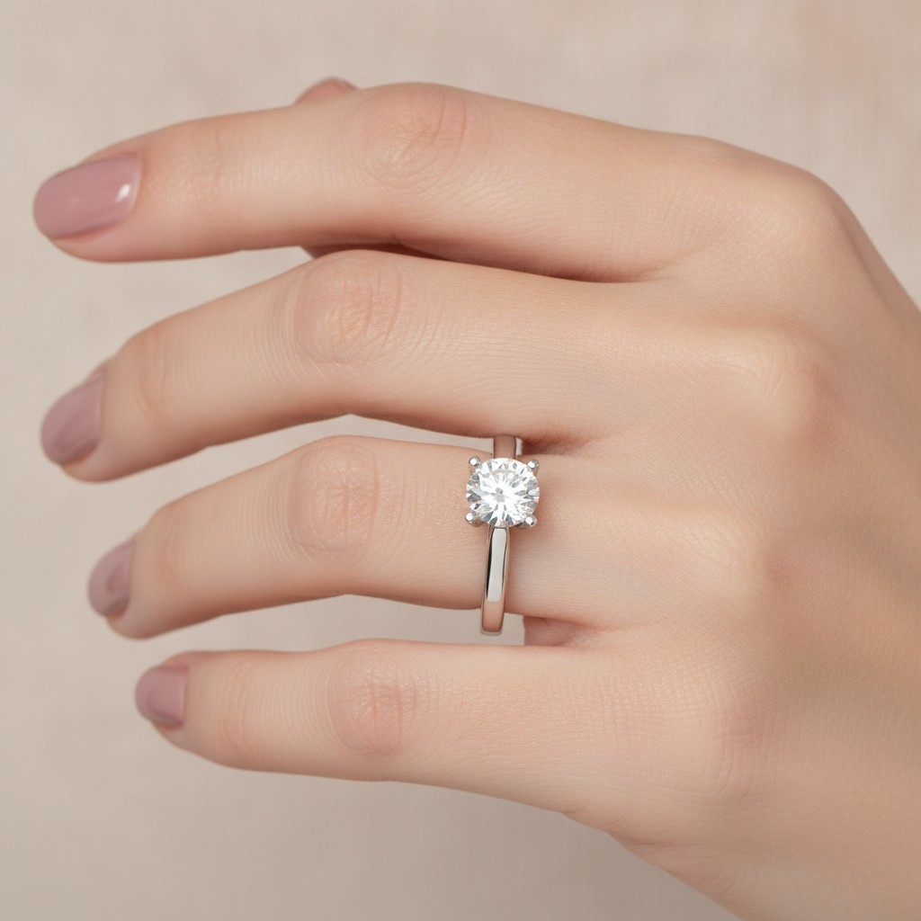 Voir Classic Solitaire Ring - Fifteen