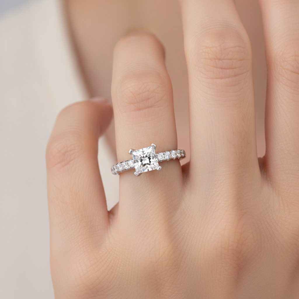The Astonishing Solitaire Ring - Fourteen